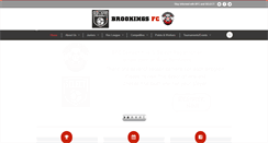 Desktop Screenshot of brookingsfc.com